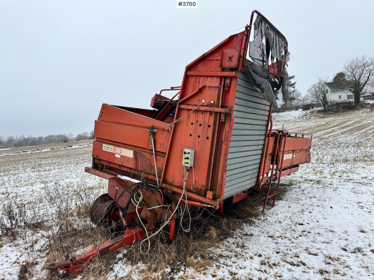 Картофелеуборочный комбайн Kverneland N2100 Potetopptaker with Kverneland desmantling machine.: фото 12