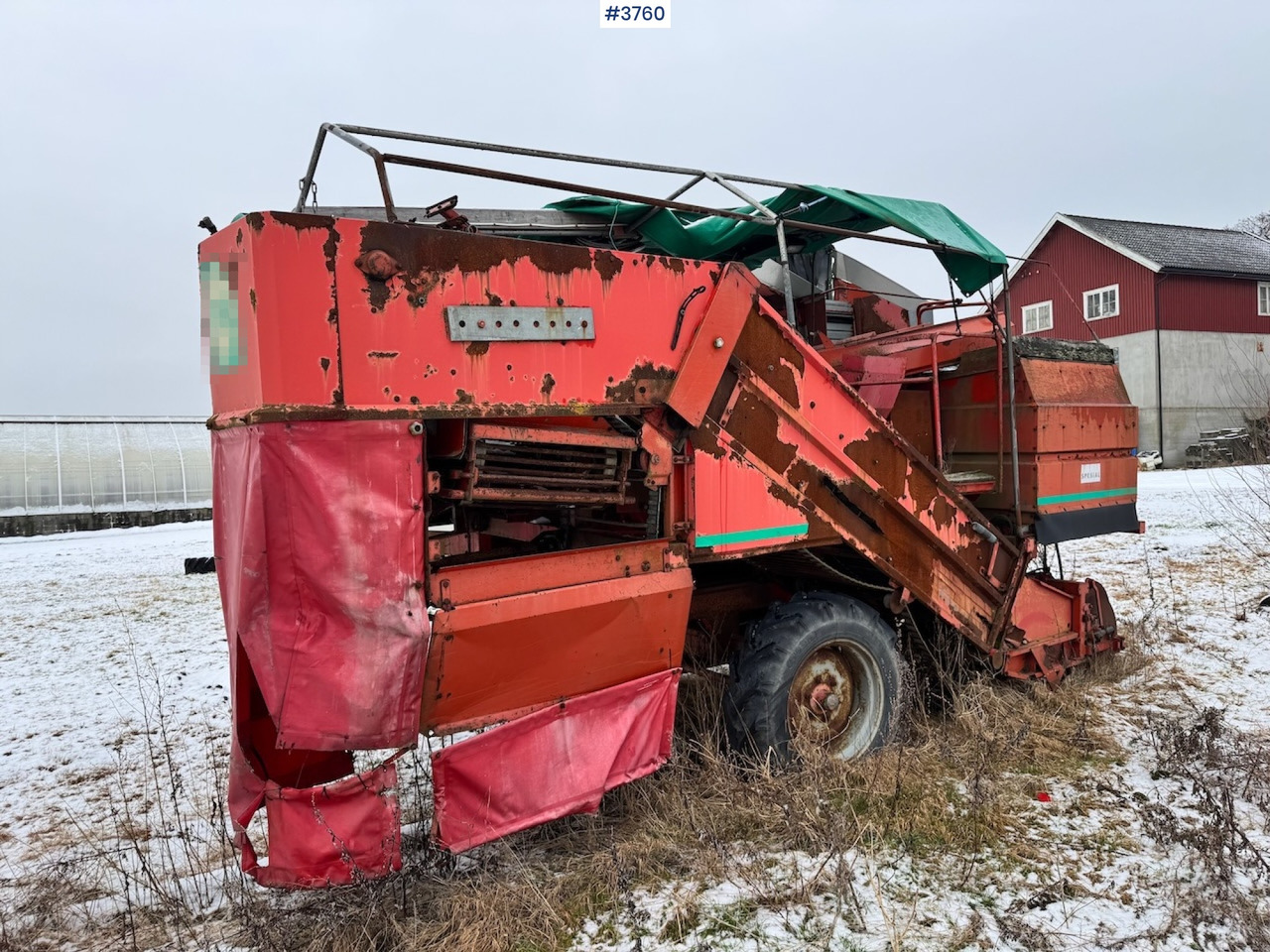 Картофелеуборочный комбайн Kverneland N2100 Potetopptaker with Kverneland desmantling machine.: фото 6