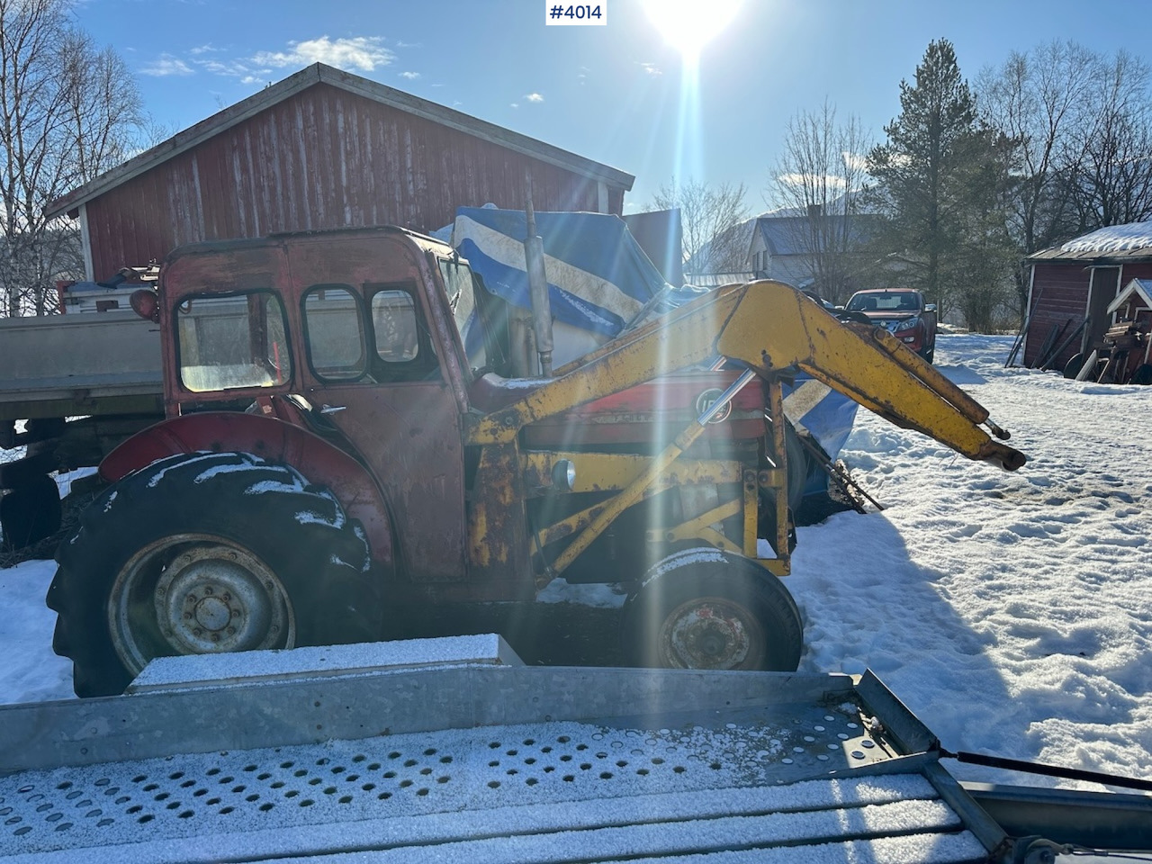 Massey Ferguson 165 rep.objekt m/ frontlaster og Perkins motor - Трактор: фото 4 Massey Ferguson 165 rep.objekt m/ frontlaster og Perkins motor - Трактор: фото 4