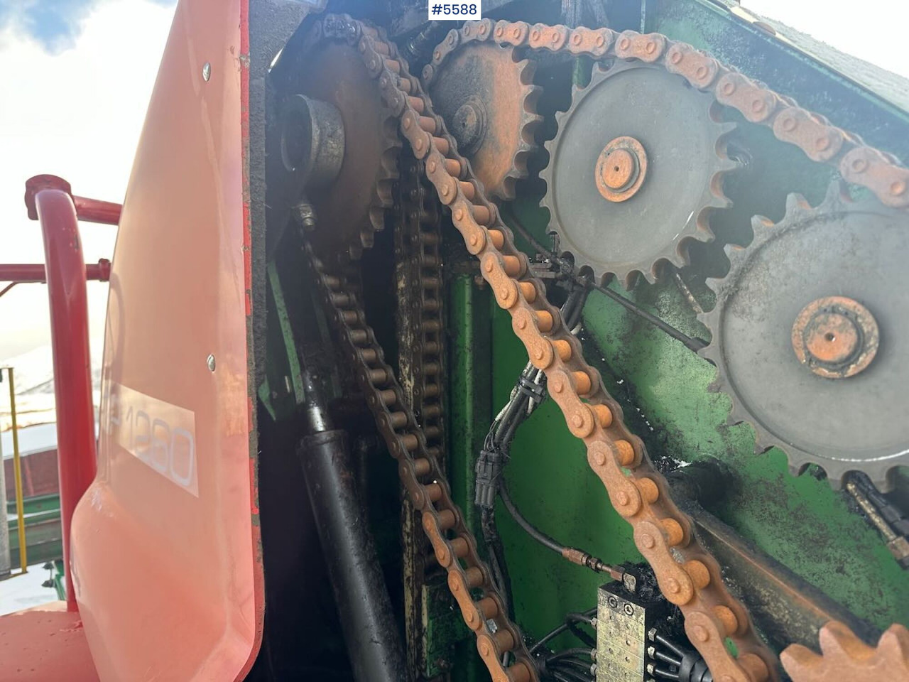 Техника для сенозаготовки Orkel GP 1260 round baler – repair project: фото 12