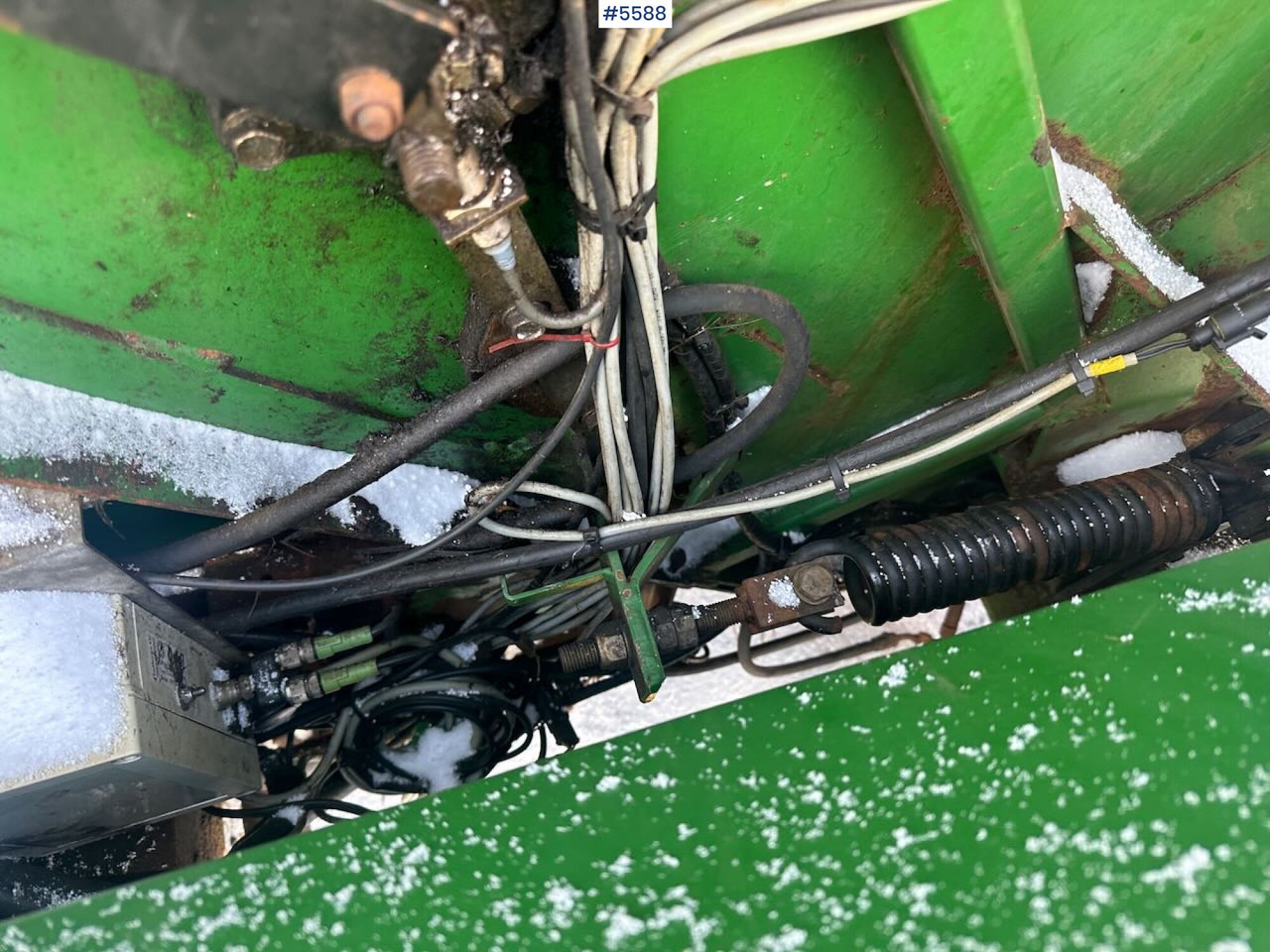 Техника для сенозаготовки Orkel GP 1260 round baler – repair project: фото 17