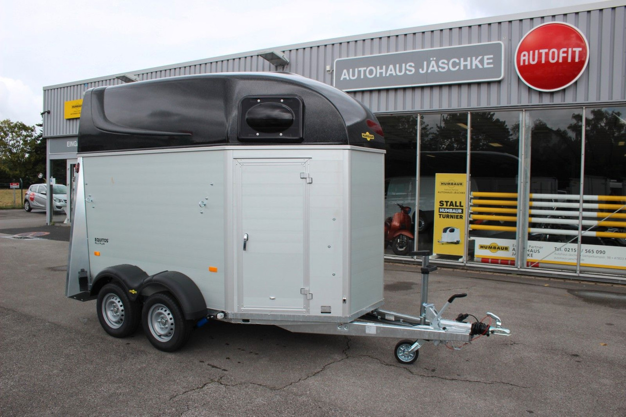 Humbaur Equitos Alu Plus 2400 Pferdeanhänger Sattelkamme - Прицеп для перевозки животных: фото 1 Humbaur Equitos Alu Plus 2400 Pferdeanhänger Sattelkamme - Прицеп для перевозки животных: фото 1