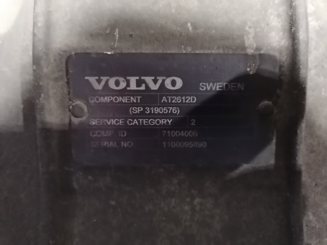 VOLVO remanufactured gearbox AT2612D - Коробка передач: фото 5 VOLVO remanufactured gearbox AT2612D - Коробка передач: фото 5