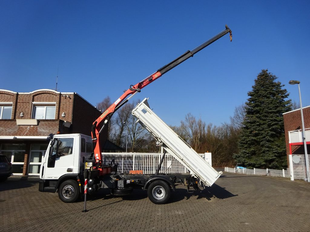 Iveco ML75E18K MEILLER 3Skipper mit PK 7001 Kran 4x2 - Самосвал, Автоманипулятор: фото 2 Iveco ML75E18K MEILLER 3Skipper mit PK 7001 Kran 4x2 - Самосвал, Автоманипулятор: фото 2
