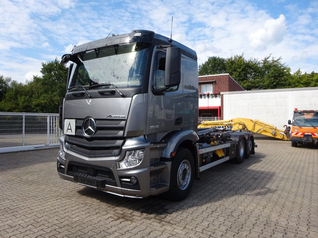 Mercedes-Benz 2545 Actros MEILLER Abroller +Lift-Lenkachse - Крюковой мультилифт: фото 2 Mercedes-Benz 2545 Actros MEILLER Abroller +Lift-Lenkachse - Крюковой мультилифт: фото 2