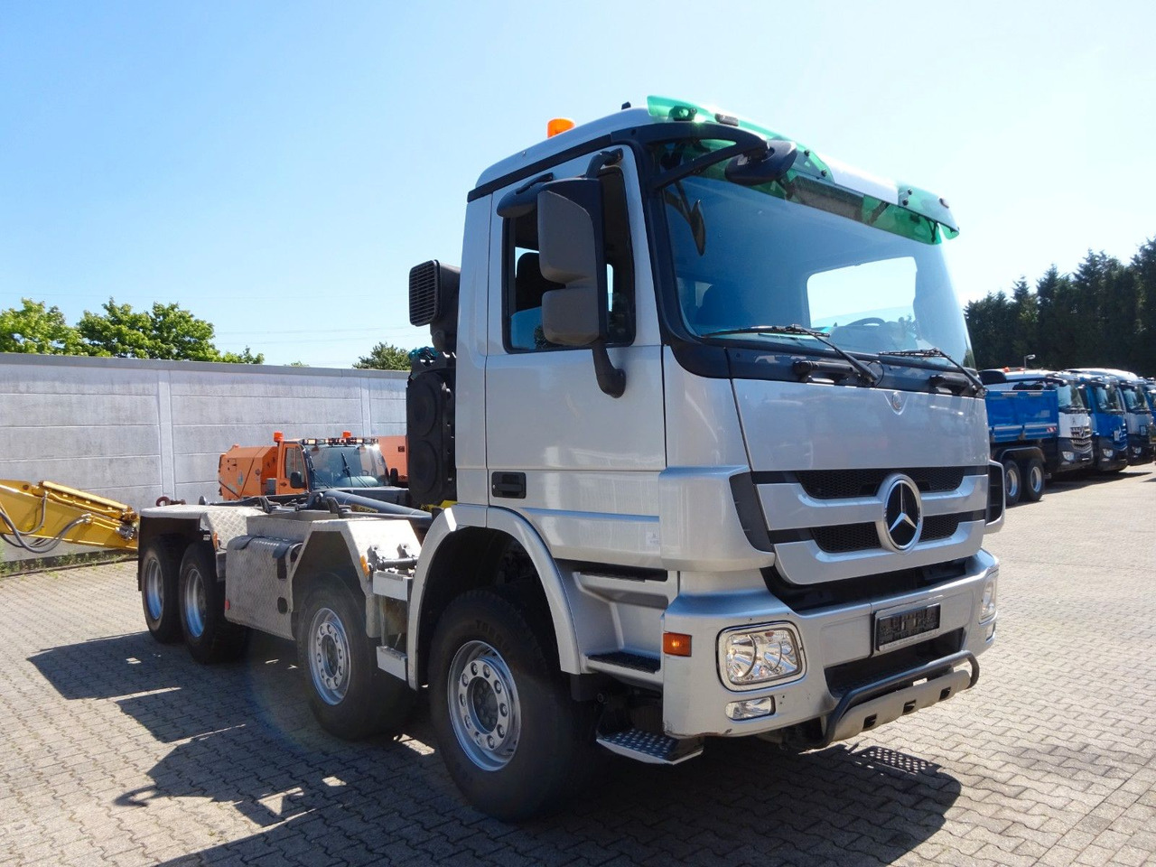 Крюковой мультилифт Mercedes-Benz 3244 Actros PALFINGER Abroller 8x4: фото 20 Крюковой мультилифт Mercedes-Benz 3244 Actros PALFINGER Abroller 8x4: фото 20