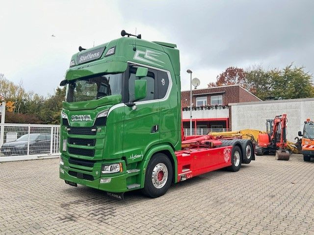 Scania S580 V8 MEILLER Abroller mit Lift+Lenkachse 6x2 - Крюковой мультилифт: фото 3 Scania S580 V8 MEILLER Abroller mit Lift+Lenkachse 6x2 - Крюковой мультилифт: фото 3