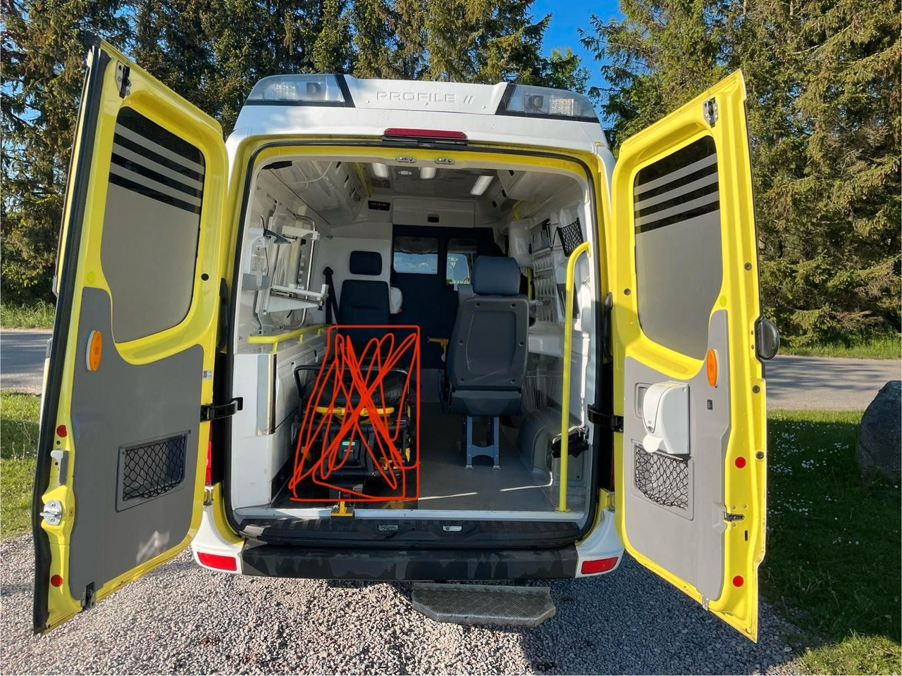 Машина скорой помощи Mercedes-Benz Sprinter Kasten 316 CDI Ambulance *7 200 netto*: фото 18