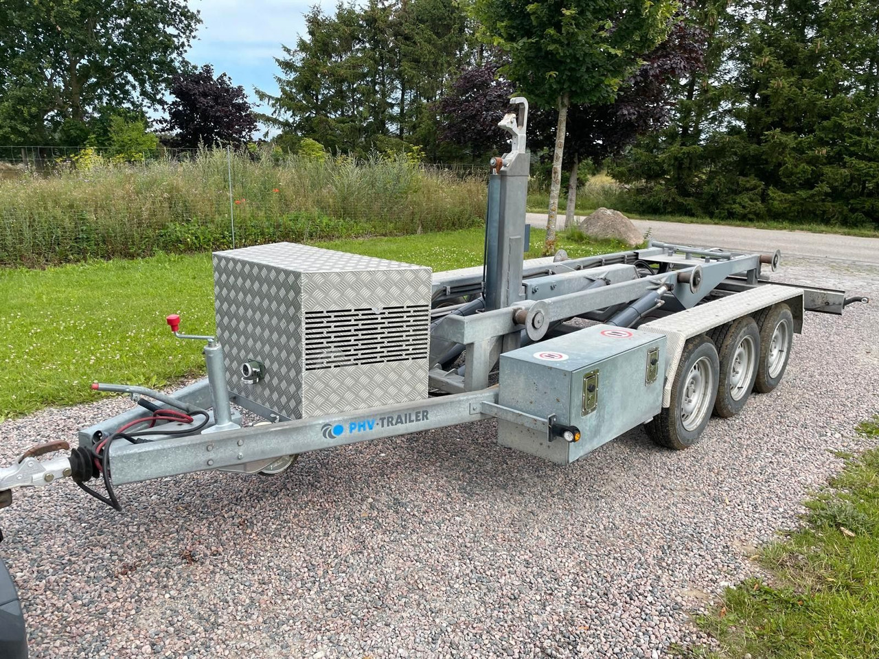 PHV hooklift trailer, EC FLEX PH1532, 3 axles - Прицеп мультилифт/ Бункеровоз: фото 1 PHV hooklift trailer, EC FLEX PH1532, 3 axles - Прицеп мультилифт/ Бункеровоз: фото 1