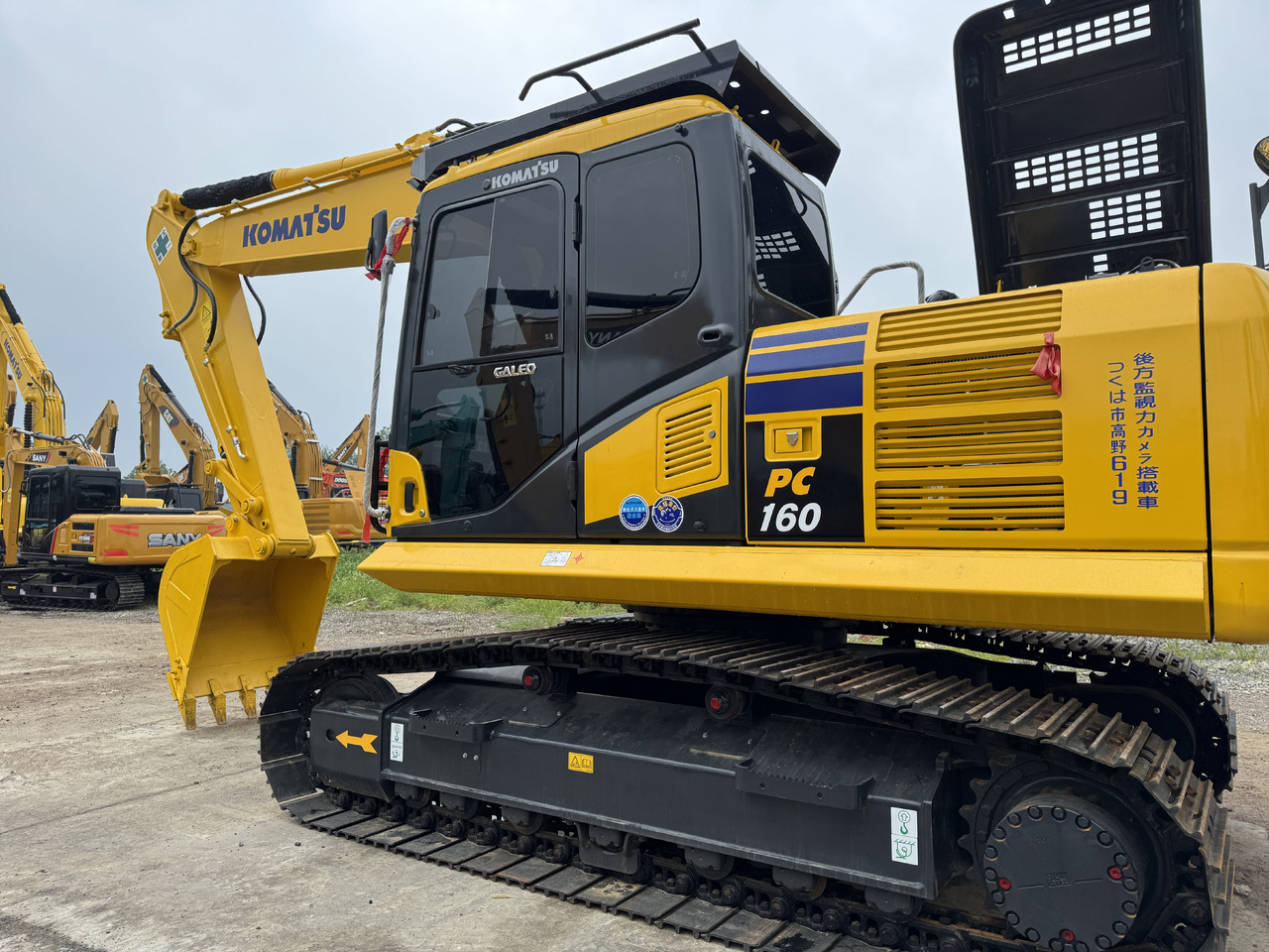 KOMATSU PC160 - Гусеничный экскаватор: фото 1 KOMATSU PC160 - Гусеничный экскаватор: фото 1