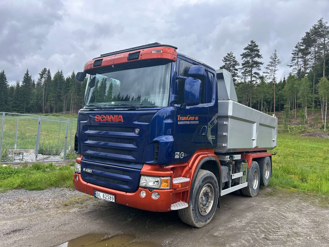 2008Lastebil/Dumper SCANIA R 420 CB6X2HNA EU-Godkjent - Самосвал: фото 1 2008Lastebil/Dumper SCANIA R 420 CB6X2HNA EU-Godkjent - Самосвал: фото 1