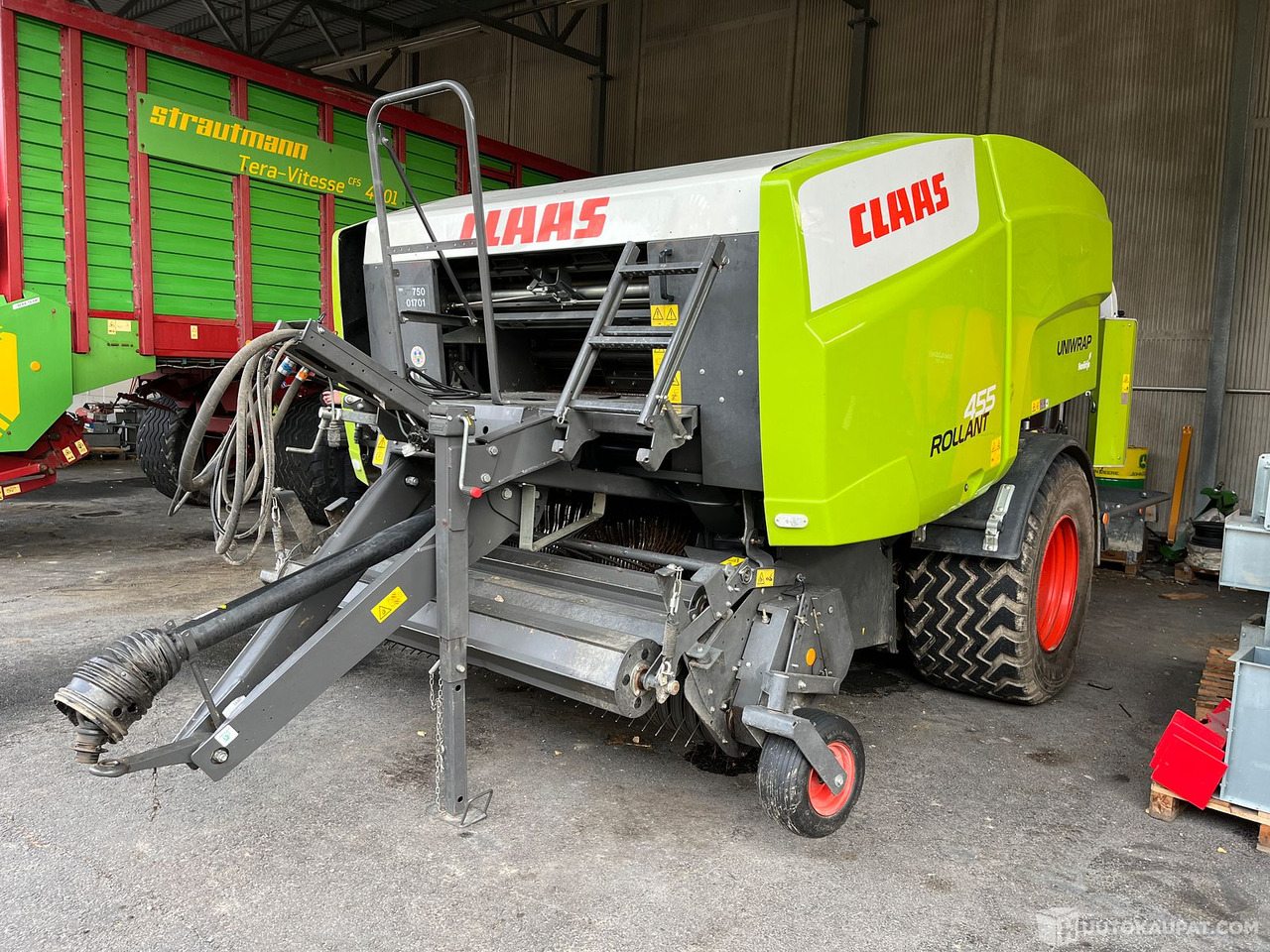 Claas 455 RC Uniwrap, 2021, MTK25, Tampere - Пресс-подборщик рулонный, Обмотчик рулонов: фото 2 Claas 455 RC Uniwrap, 2021, MTK25, Tampere - Пресс-подборщик рулонный, Обмотчик рулонов: фото 2