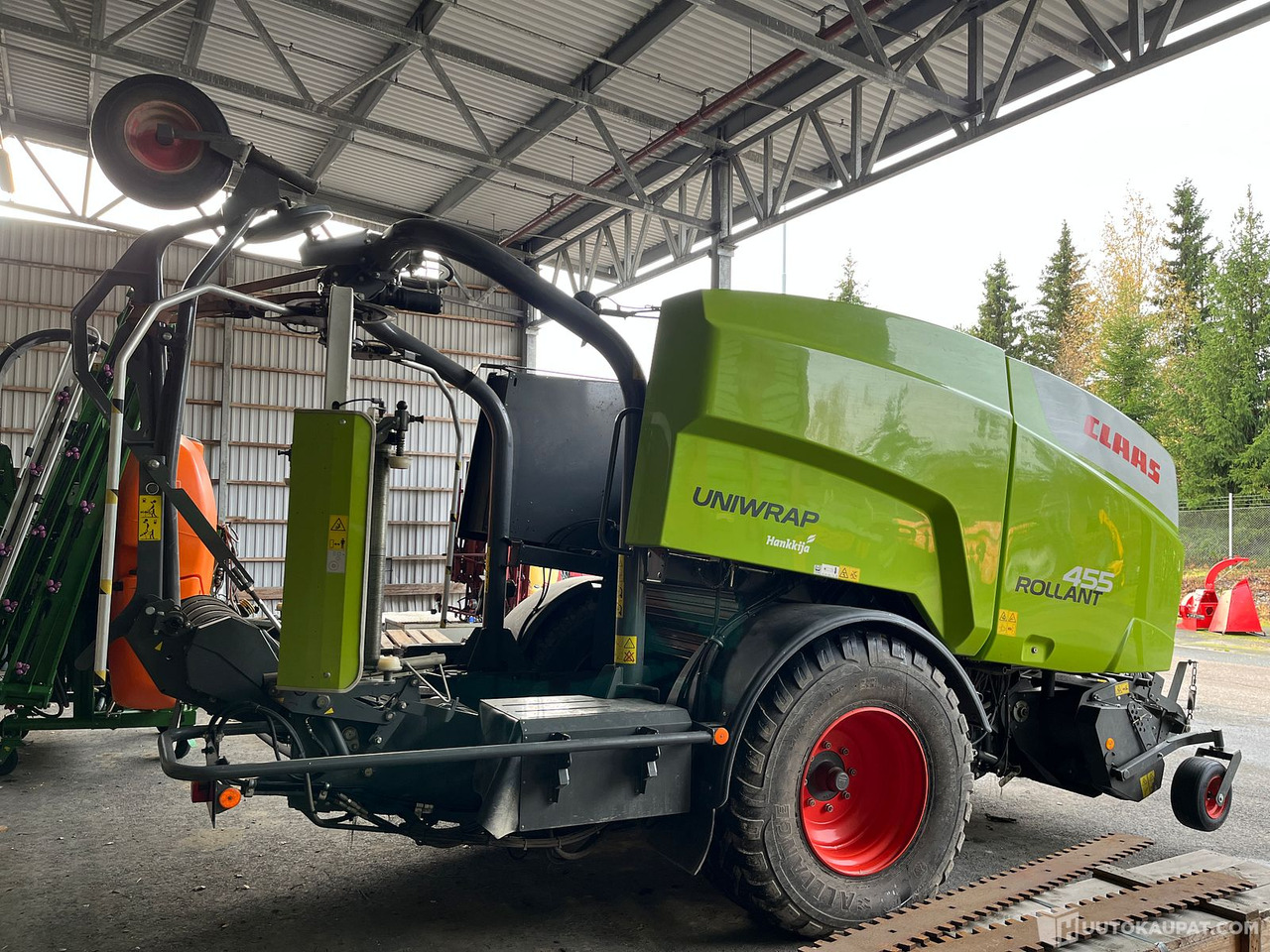 Claas 455 RC Uniwrap, 2021, MTK25, Tampere - Пресс-подборщик рулонный, Обмотчик рулонов: фото 1 Claas 455 RC Uniwrap, 2021, MTK25, Tampere - Пресс-подборщик рулонный, Обмотчик рулонов: фото 1