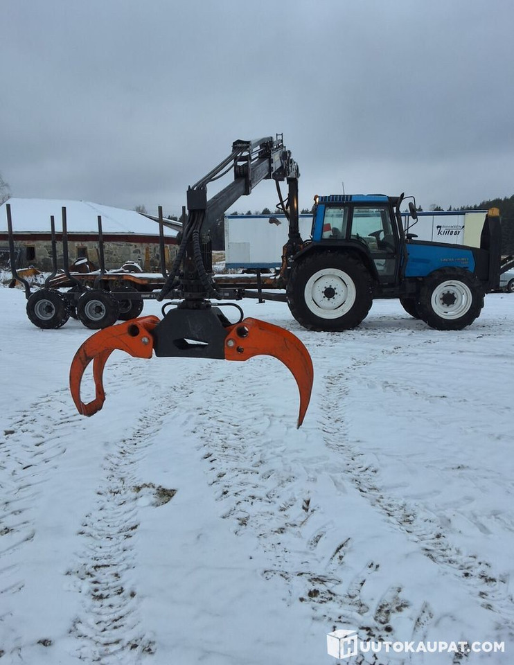 Valmet 6800 + PMF 850 crane + trailer BMF 9T, Leppävirta - Трактор: фото 3 Valmet 6800 + PMF 850 crane + trailer BMF 9T, Leppävirta - Трактор: фото 3