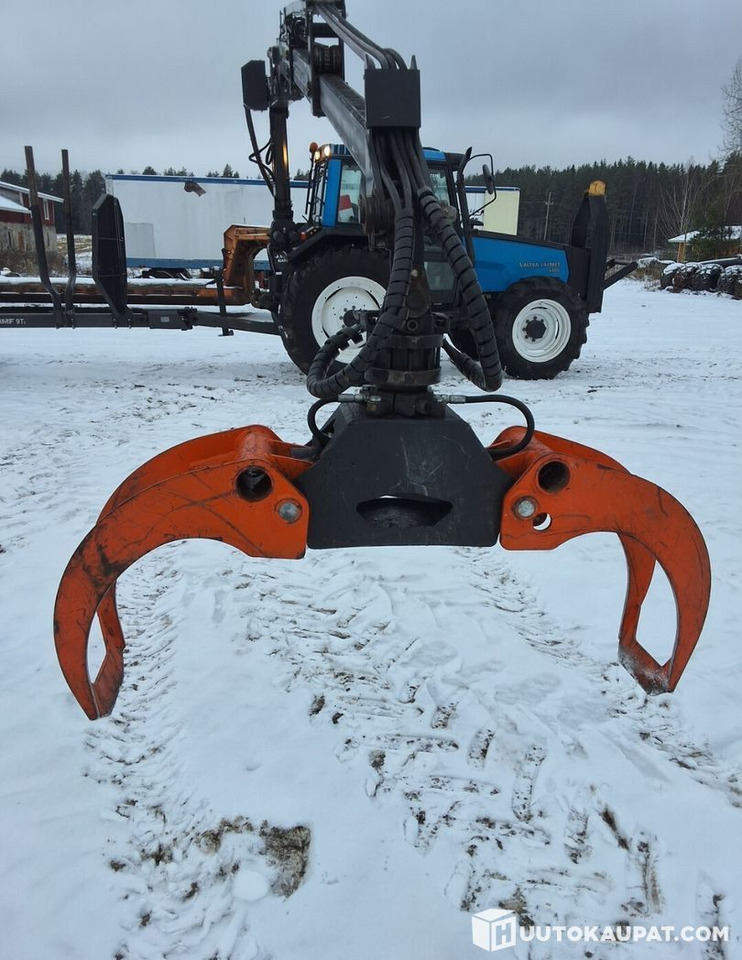 Valmet 6800 + PMF 850 crane + trailer BMF 9T, Leppävirta - Трактор: фото 4 Valmet 6800 + PMF 850 crane + trailer BMF 9T, Leppävirta - Трактор: фото 4