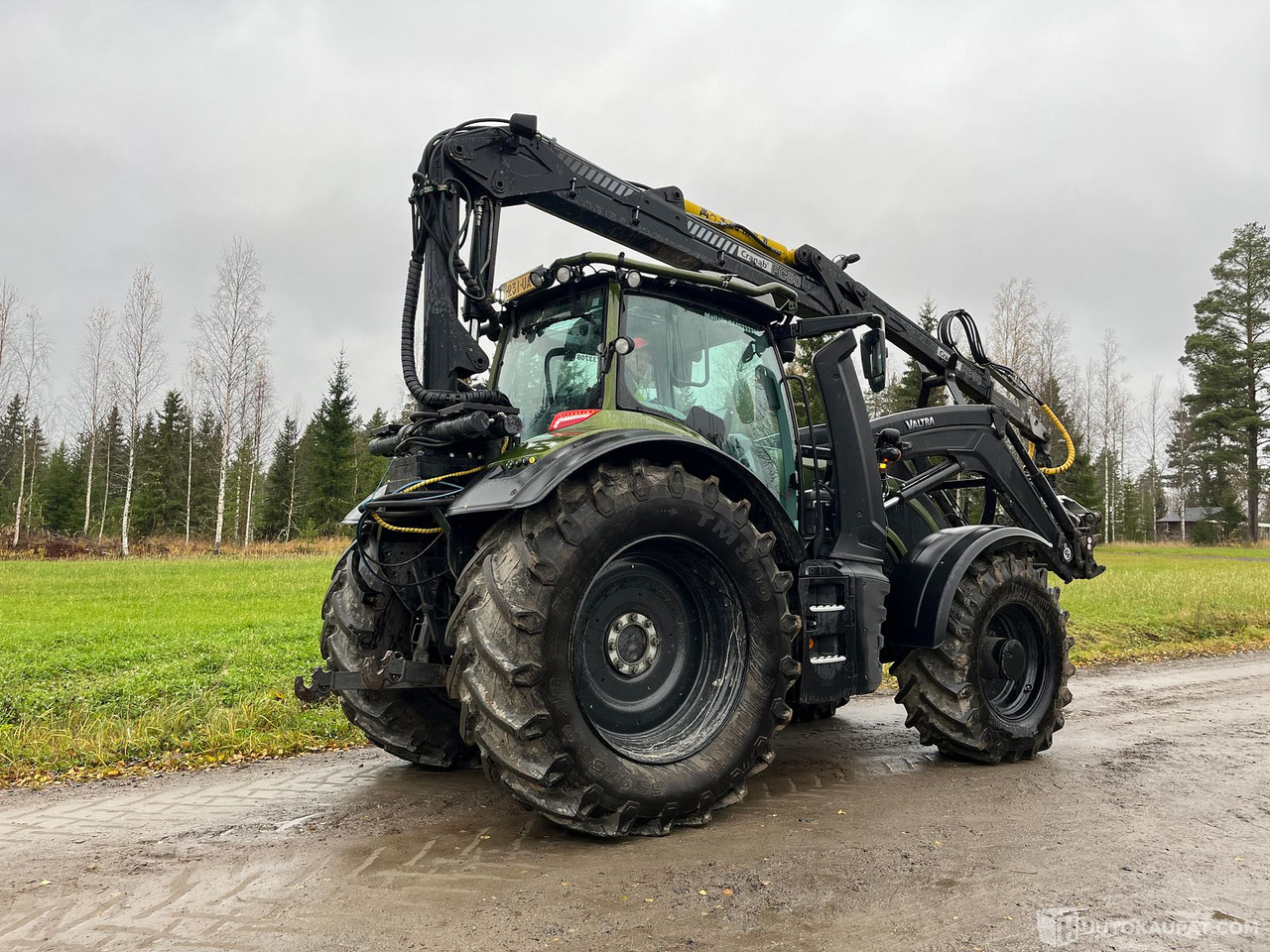 Valtra T 195 Versu ja Cranab vm.2021, Virrat - Трактор: фото 5 Valtra T 195 Versu ja Cranab vm.2021, Virrat - Трактор: фото 5