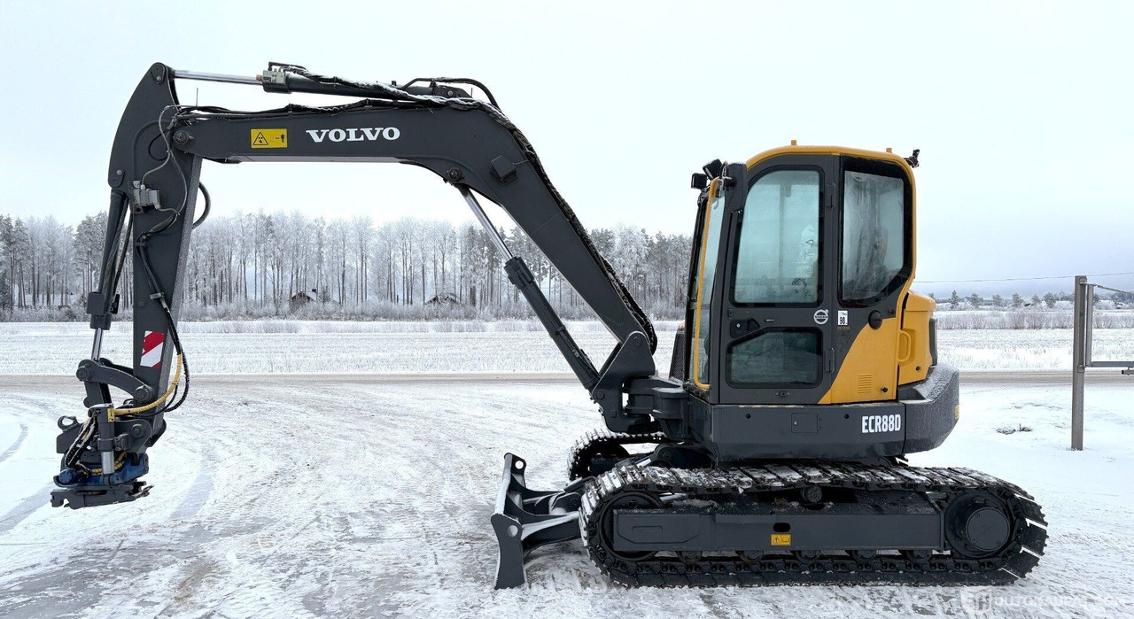 Volvo ECR88D, 2015, Diesel, 5 230 h Kaivinkone Intexw, Honkajoki - Мини-экскаватор: фото 1 Volvo ECR88D, 2015, Diesel, 5 230 h Kaivinkone Intexw, Honkajoki - Мини-экскаватор: фото 1
