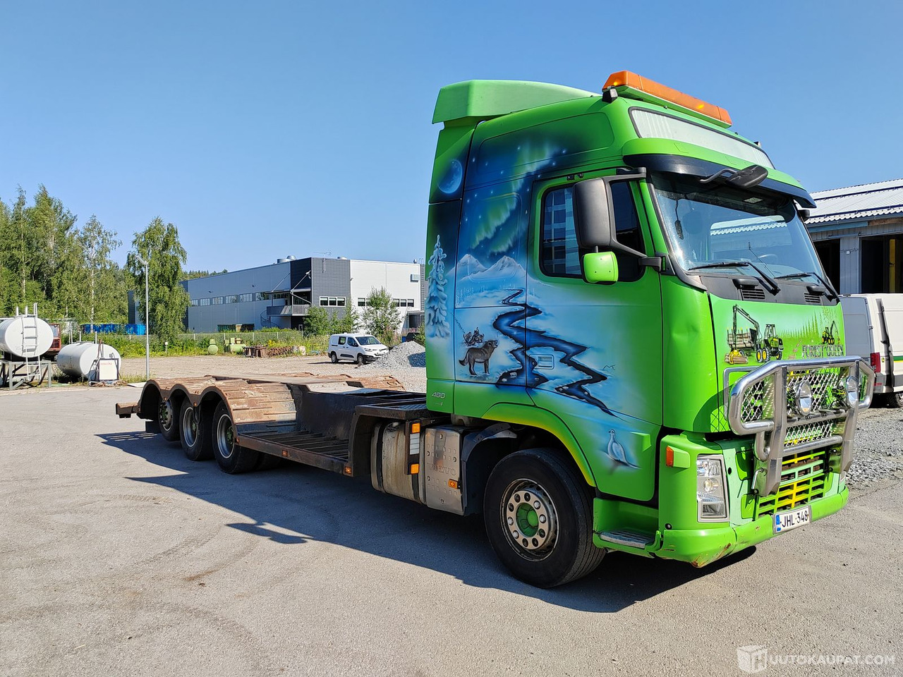 Volvo FH 64 R 13, 2008, Hämeenlinna - Грузовик бортовой/ Платформа: фото 3 Volvo FH 64 R 13, 2008, Hämeenlinna - Грузовик бортовой/ Платформа: фото 3