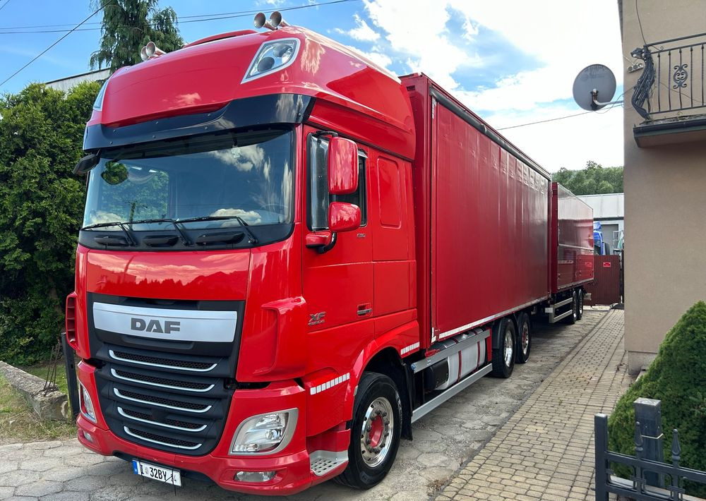DAF XF 510 NAPOJÓWKA z Niemiec Retarder TOP ALUFELGI / FULL OPCJA / super space 106.510 106.460 480 530 najlepszy motor 6x2 26.510 26.460 - Тентованный грузовик: фото 3 DAF XF 510 NAPOJÓWKA z Niemiec Retarder TOP ALUFELGI / FULL OPCJA / super space 106.510 106.460 480 530 najlepszy motor 6x2 26.510 26.460 - Тентованный грузовик: фото 3