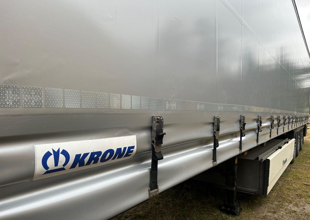 Тентованный полуприцеп Krone STANDARD 2021 podnoszona oś OPONY 70% / STAN BARDZO DOBRY / OD PIERWSZEGO WŁAŚCICIELA / PALECIARA / TOP / sprowadzona z Niemiec !!: фото 8