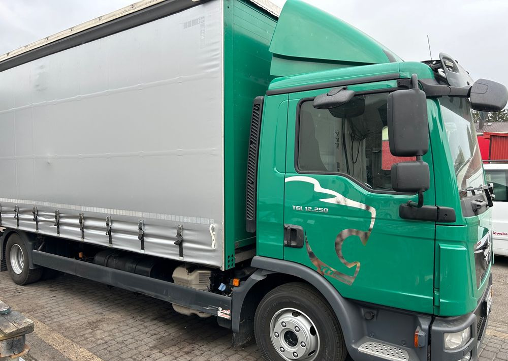 MAN TGL 12.250 6.2m AUTOMAT KLIMA z Niemiec ESP nowe opony EURO 6 / 4.75 rozstaw / zawiesie na wózek widłowy / TOP STAN / okazja nauka jazdy MOŻLIWOŚĆ DOSTOSOWANIA 12t - Тентованный грузовик: фото 1 MAN TGL 12.250 6.2m AUTOMAT KLIMA z Niemiec ESP nowe opony EURO 6 / 4.75 rozstaw / zawiesie na wózek widłowy / TOP STAN / okazja nauka jazdy MOŻLIWOŚĆ DOSTOSOWANIA 12t - Тентованный грузовик: фото 1