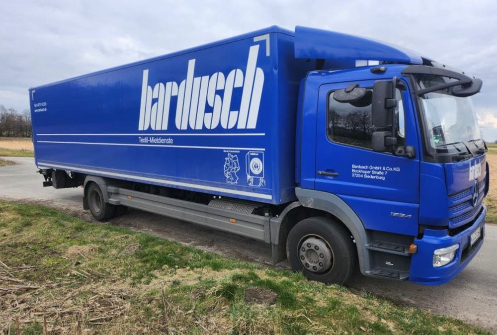 Mercedes-Benz Atego 1524 Z Niemiec TOP 2018 Przód i tył na poduszkach 15t DMC / 7.45m 18 palet TOP STAN - Грузовик с закрытым кузовом: фото 2 Mercedes-Benz Atego 1524 Z Niemiec TOP 2018 Przód i tył na poduszkach 15t DMC / 7.45m 18 palet TOP STAN - Грузовик с закрытым кузовом: фото 2