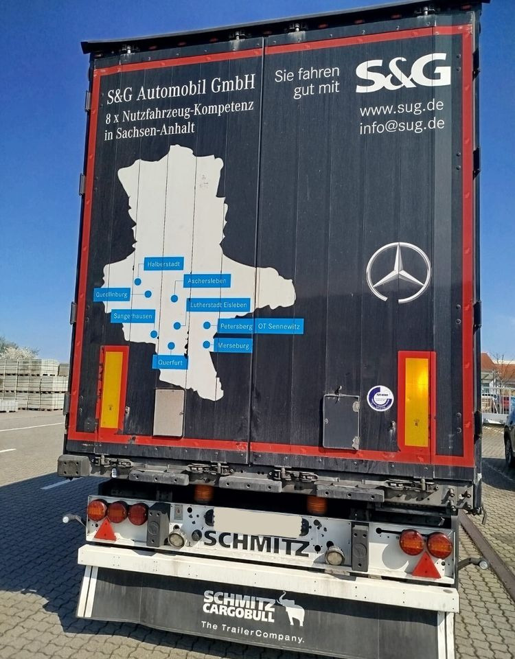 Schmitz Cargobull Standard 2016 z Niemiec ALUFELGI czarna lub srebrna / OŚ PODNOSZONA / ładne opony / od pierwszego właściciela / PALECIARA / OKAZJA - Тентованный полуприцеп: фото 3 Schmitz Cargobull Standard 2016 z Niemiec ALUFELGI czarna lub srebrna / OŚ PODNOSZONA / ładne opony / od pierwszego właściciela / PALECIARA / OKAZJA - Тентованный полуприцеп: фото 3