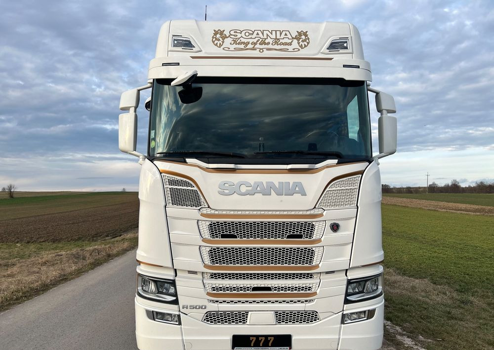 Scania R500 FULL AIR 2019 10x poduszki KLIMA POSTOJOWA / RETARDER / FULL SPOJLER / TOP STAN / od jedynego właściciela ! HYDRAULIKA spod beczki spożywczej ! / do wywrotu ruchomej podłogi beczki TOP TOP - Тягач: фото 2 Scania R500 FULL AIR 2019 10x poduszki KLIMA POSTOJOWA / RETARDER / FULL SPOJLER / TOP STAN / od jedynego właściciela ! HYDRAULIKA spod beczki spożywczej ! / do wywrotu ruchomej podłogi beczki TOP TOP - Тягач: фото 2