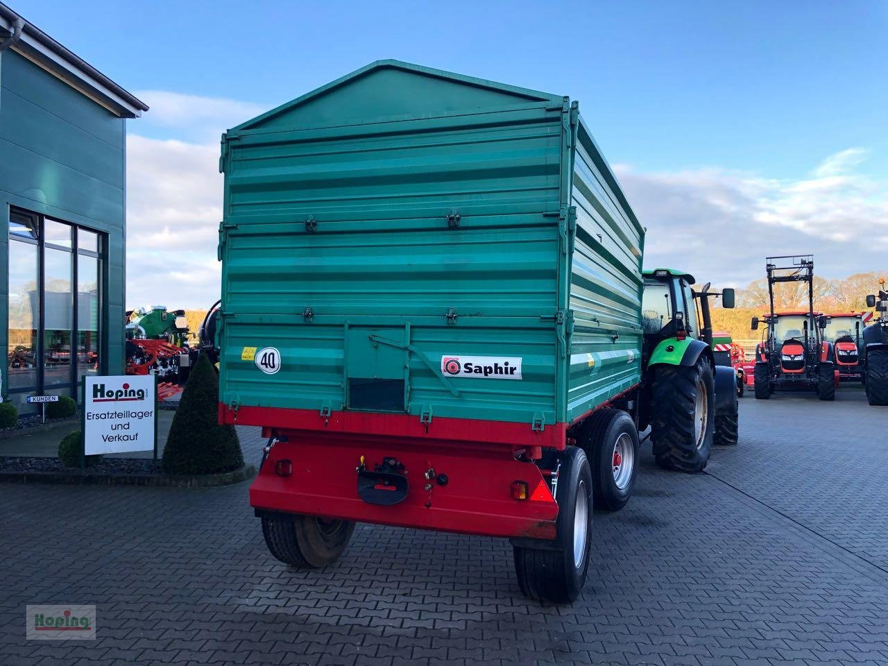 Farmtech 14t Kipper - Сельскохозяйственный прицеп-самосвал: фото 3 Farmtech 14t Kipper - Сельскохозяйственный прицеп-самосвал: фото 3