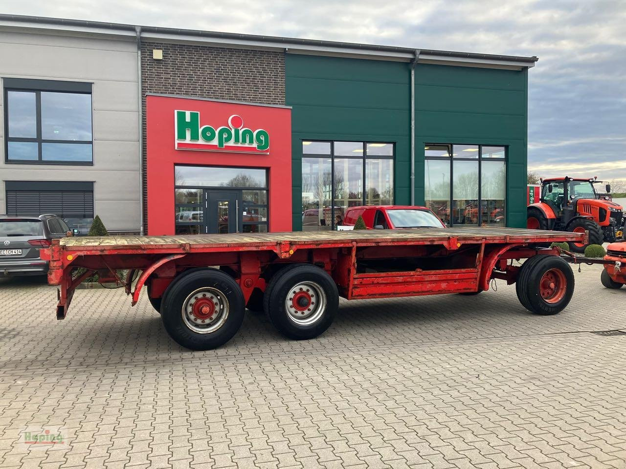 IWT Lübeck Plattformanhänger - Сельскохозяйственный прицеп-платформа: фото 1 IWT Lübeck Plattformanhänger - Сельскохозяйственный прицеп-платформа: фото 1