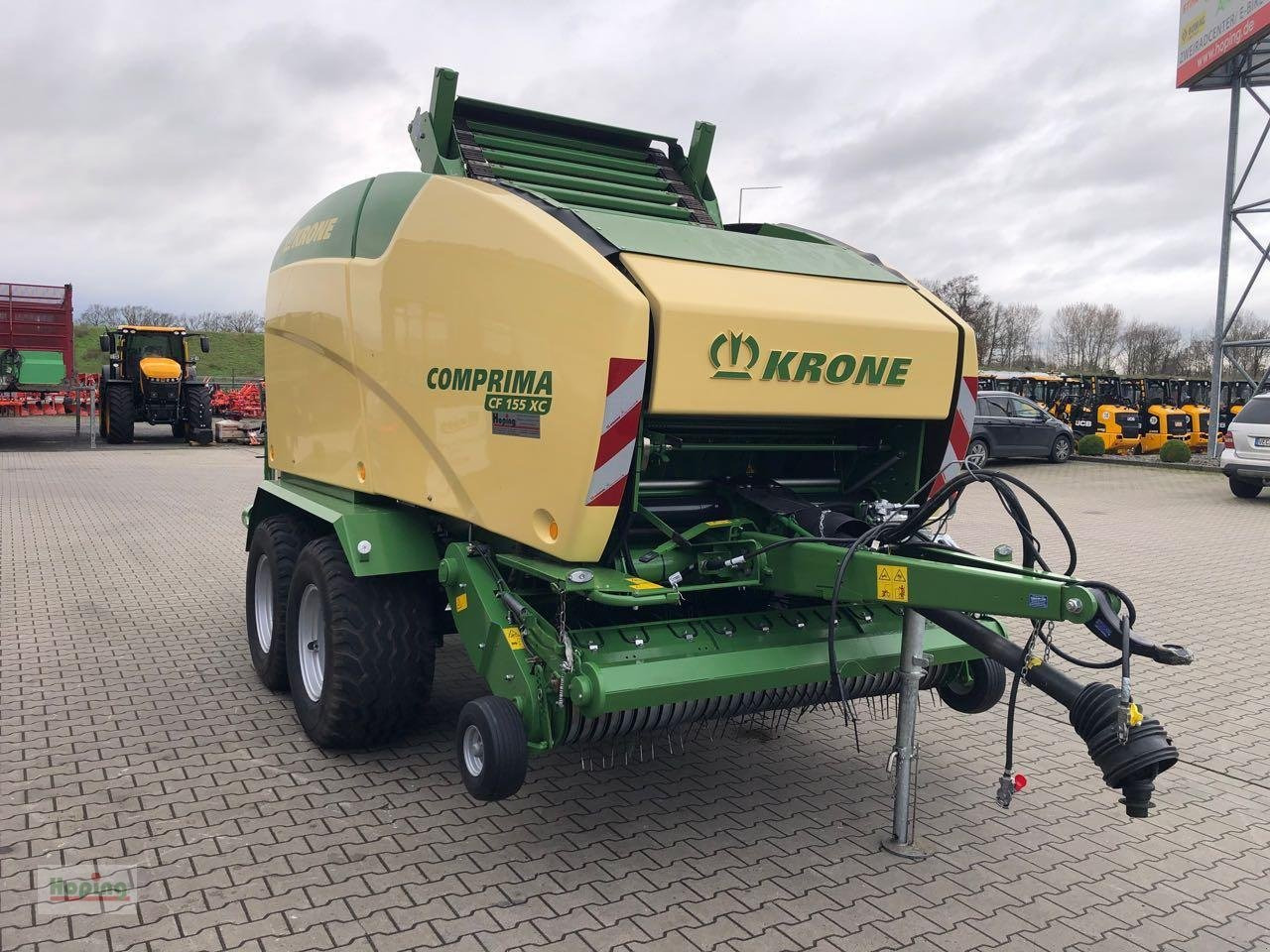 Krone Comprima CF 155 XC - Пресс-подборщик рулонный: фото 3 Krone Comprima CF 155 XC - Пресс-подборщик рулонный: фото 3