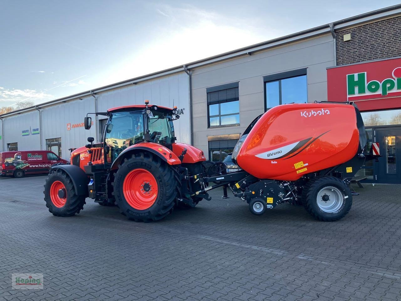 Kubota BV6190 CF 15 N - Пресс-подборщик рулонный: фото 3 Kubota BV6190 CF 15 N - Пресс-подборщик рулонный: фото 3