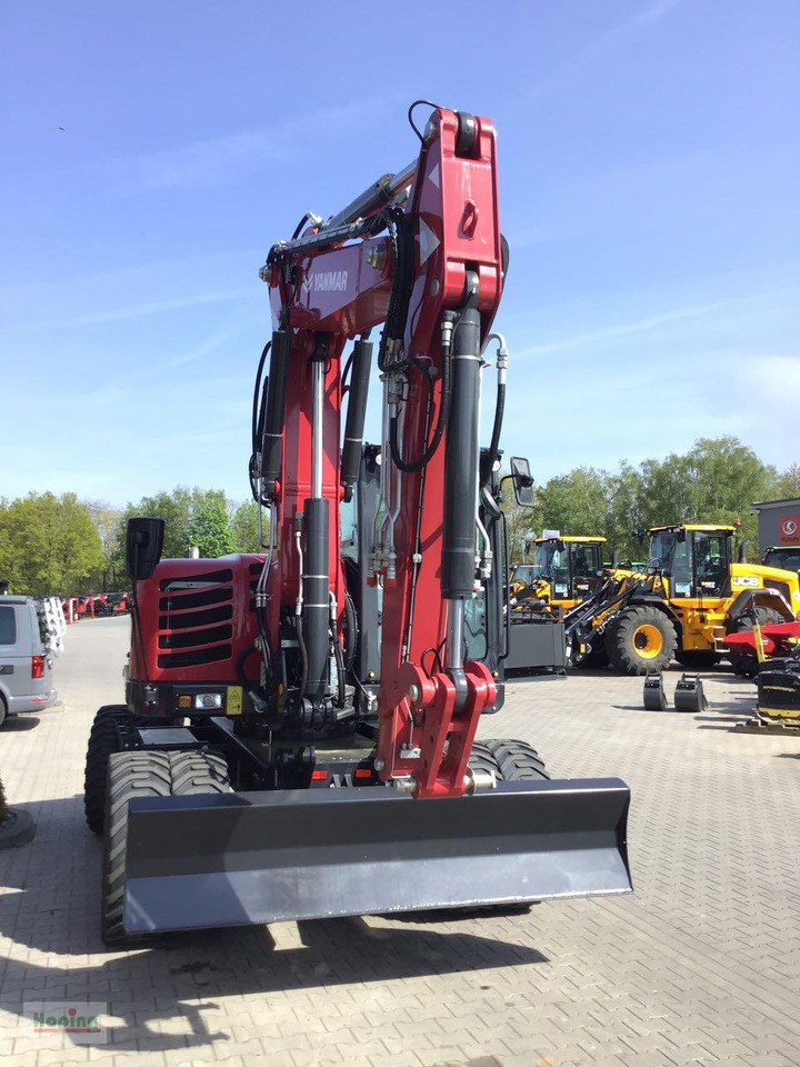 Yanmar B110W - Колёсный экскаватор: фото 5 Yanmar B110W - Колёсный экскаватор: фото 5