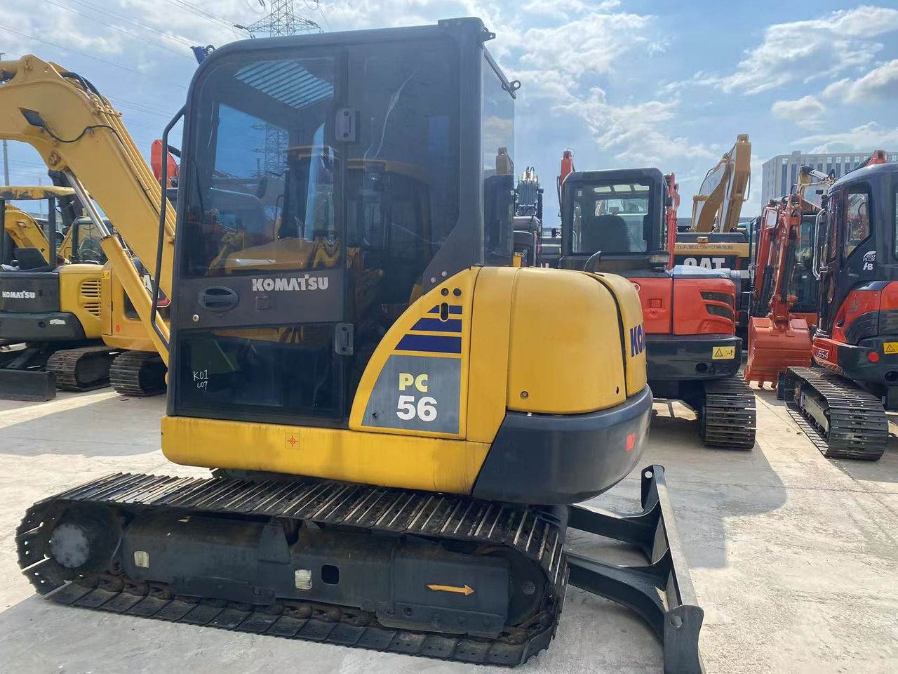 KOMATSU PC56-7 - Мини-экскаватор: фото 1 KOMATSU PC56-7 - Мини-экскаватор: фото 1