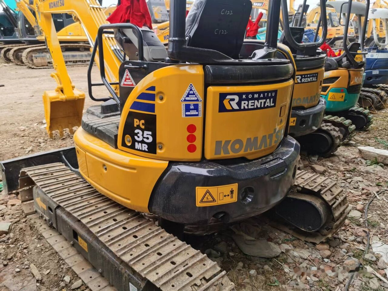 Komatsu PC35MR - Мини-экскаватор: фото 3 Komatsu PC35MR - Мини-экскаватор: фото 3