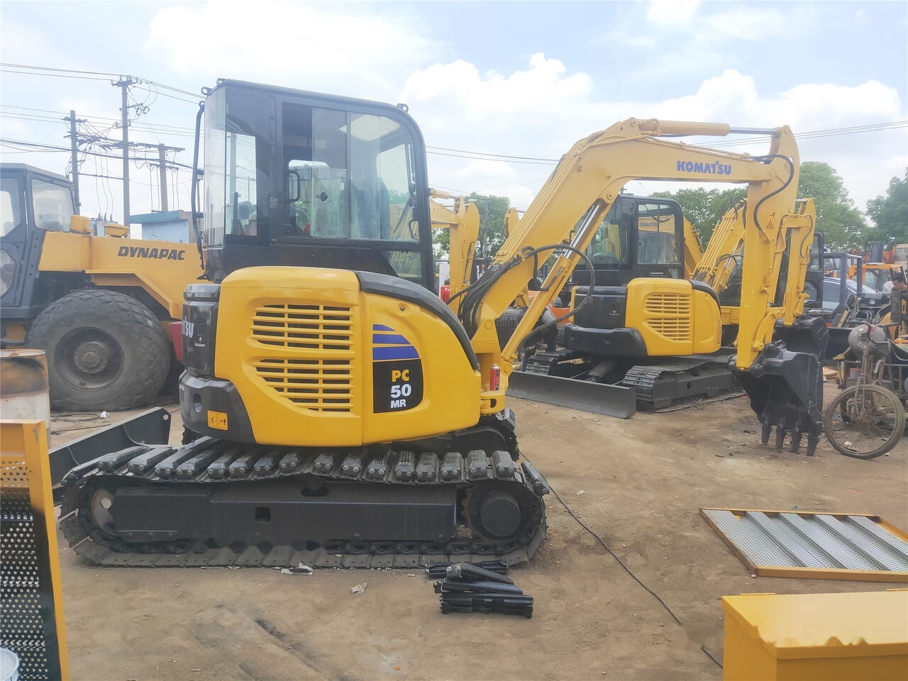 Komatsu PC50MR - Мини-экскаватор: фото 1 Komatsu PC50MR - Мини-экскаватор: фото 1