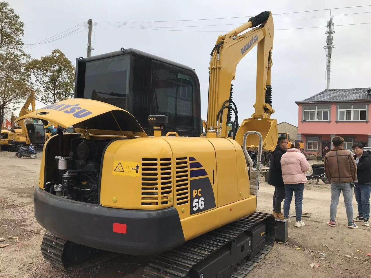 Komatsu PC56 - Мини-экскаватор: фото 3 Komatsu PC56 - Мини-экскаватор: фото 3