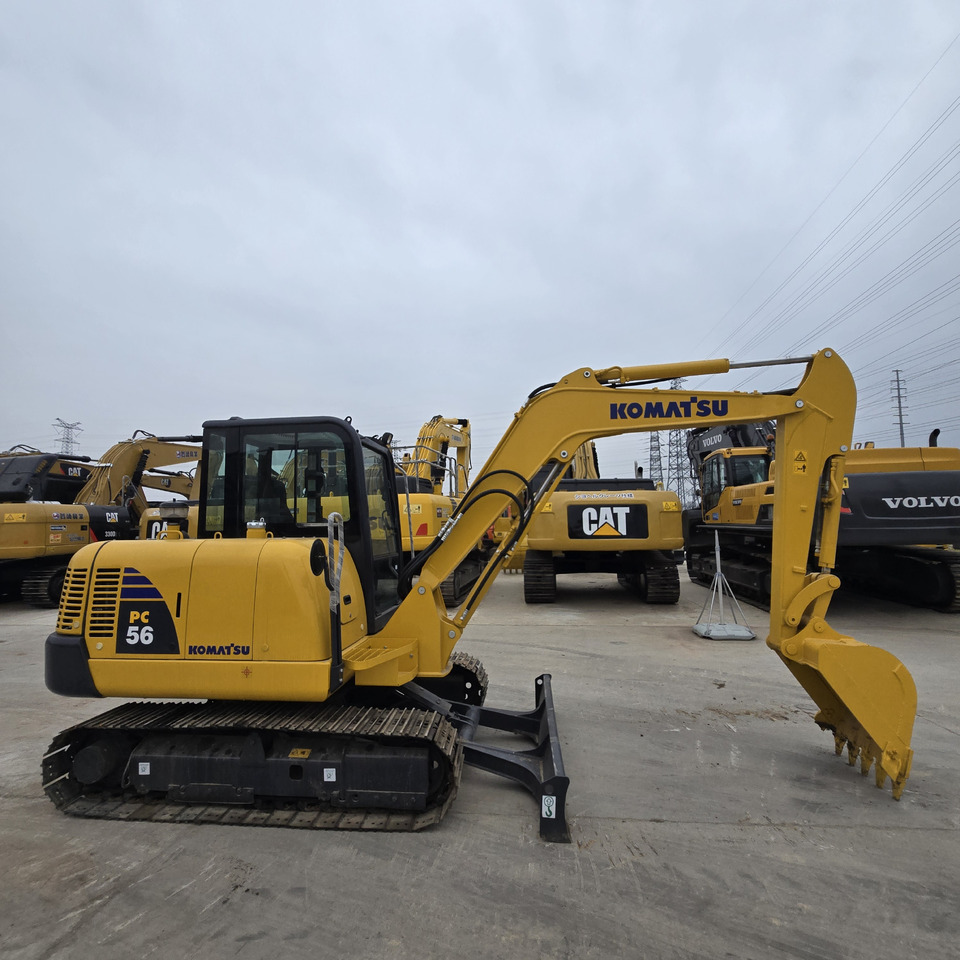 Мини-экскаватор Komatsu PC56: фото 7