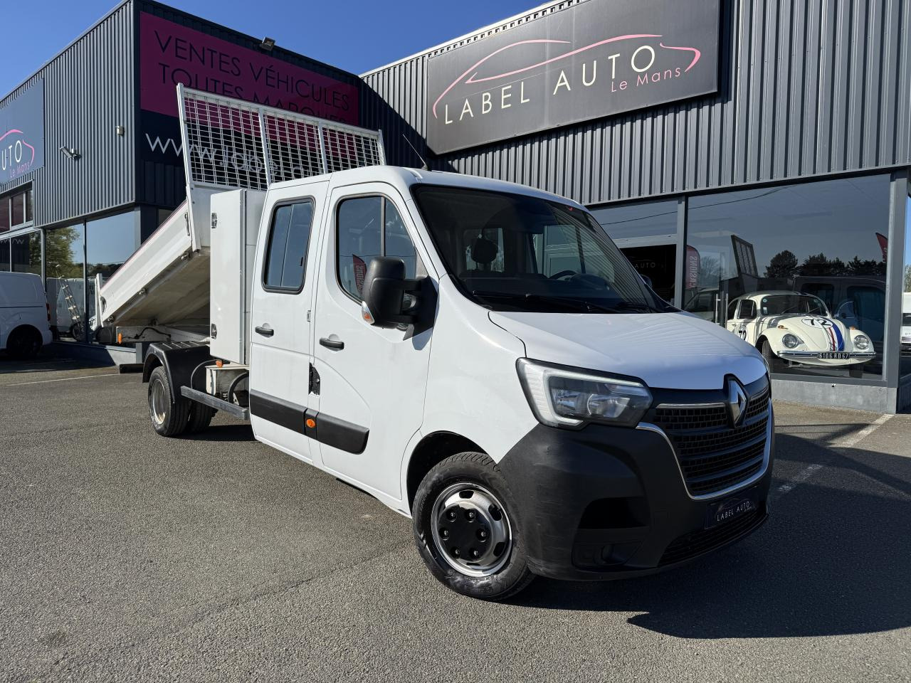 RENAULT MASTER 3T5 BENNE + COFFRE RJ DOUBLE CABINE 6 PL 2.3 DCI 130 CH CONFORT + GPS + REGUL + CLIM - Малотоннажный самосвал: фото 2 RENAULT MASTER 3T5 BENNE + COFFRE RJ DOUBLE CABINE 6 PL 2.3 DCI 130 CH CONFORT + GPS + REGUL + CLIM - Малотоннажный самосвал: фото 2