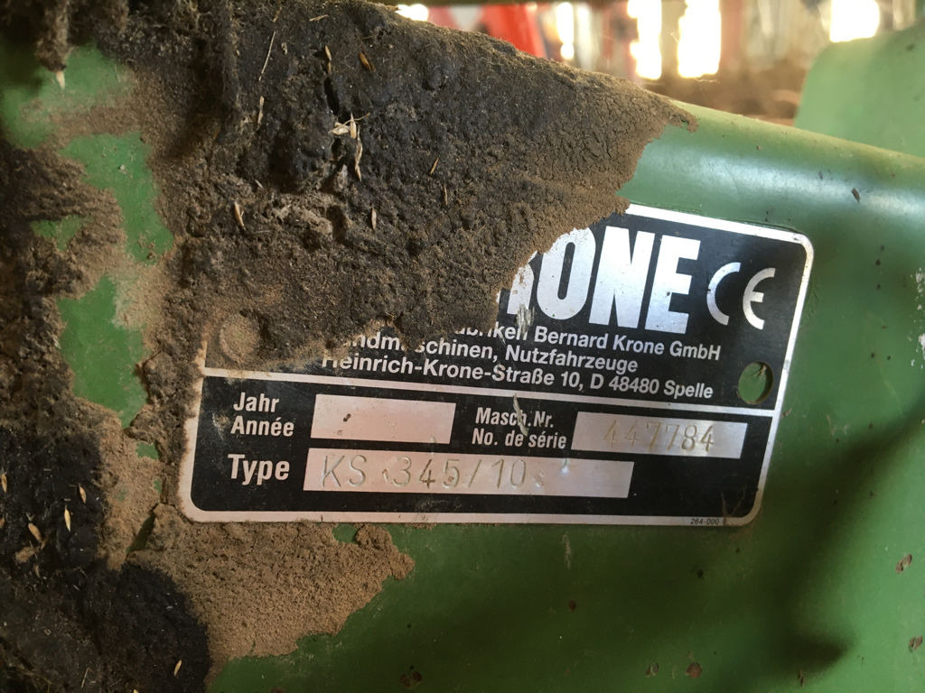 Krone KS 3.45 / 10 - Сеноворошилка: фото 2 Krone KS 3.45 / 10 - Сеноворошилка: фото 2