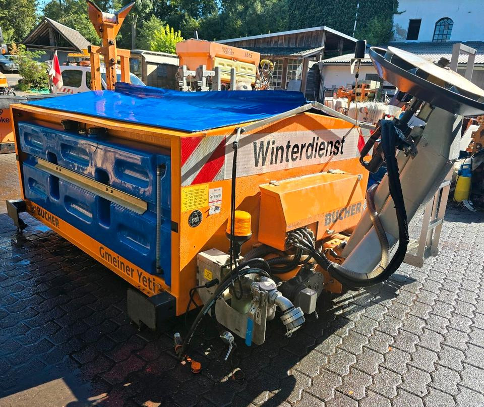 Bucher Yeti 2500W FS Gmeiner Salzstreuer Streuautomat Streusilo für Unimog UGN UGE 405 423 427 530 430 429 - Разбрасыватель песка/ Соли: фото 1 Bucher Yeti 2500W FS Gmeiner Salzstreuer Streuautomat Streusilo für Unimog UGN UGE 405 423 427 530 430 429 - Разбрасыватель песка/ Соли: фото 1