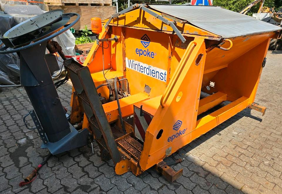 Epoke SH3101 Salzstreuer 1,6m3 Salzsilo passend für Fendt Xylon JCB Fasttrac Multicar Unimog Winterdienst Aufbaustreuer Streuautomat Schmidt Küpper-Weisser - Разбрасыватель песка/ Соли: фото 2 Epoke SH3101 Salzstreuer 1,6m3 Salzsilo passend für Fendt Xylon JCB Fasttrac Multicar Unimog Winterdienst Aufbaustreuer Streuautomat Schmidt Küpper-Weisser - Разбрасыватель песка/ Соли: фото 2