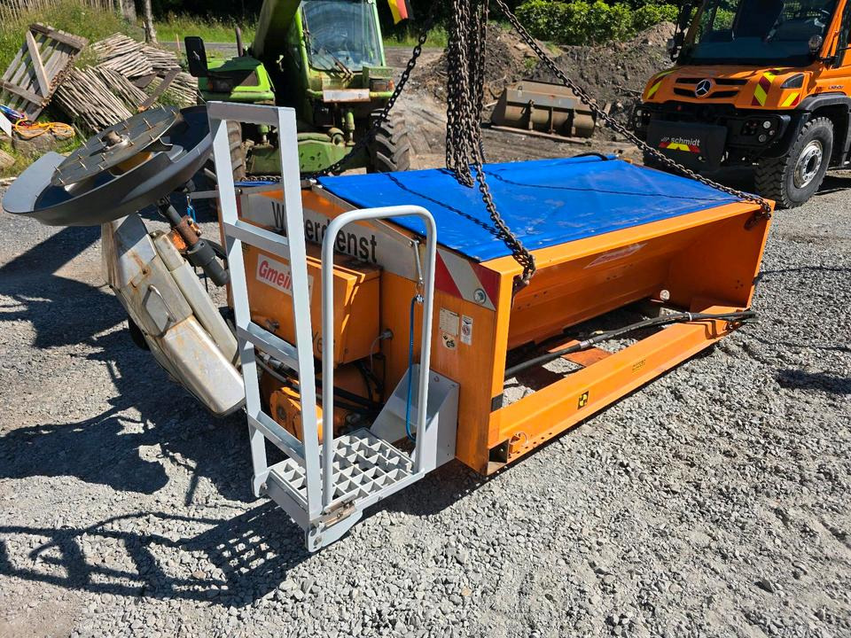 Gmeiner Yeti 1800w Salzstreuer Streuautomat Salzsilo Aufbau für Unimog UGE UGN 405/10 405/12 U318 U 318 423 323 327 427 429 Schmidt Winterdienst - Разбрасыватель песка/ Соли: фото 5 Gmeiner Yeti 1800w Salzstreuer Streuautomat Salzsilo Aufbau für Unimog UGE UGN 405/10 405/12 U318 U 318 423 323 327 427 429 Schmidt Winterdienst - Разбрасыватель песка/ Соли: фото 5