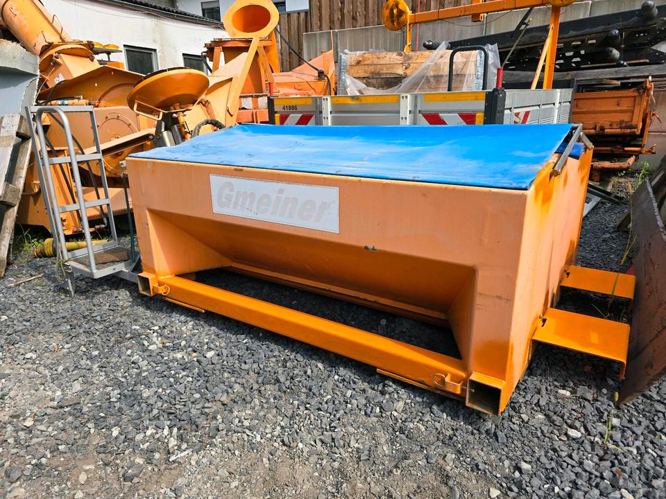 Gmeiner Yeti 2000 TC EWA Salzstreuer Streuautomat Salzsilo Bucher Aufbau für Unimog UGE UGN 405/10 405/12 U318 U 318 423 323 327 427 429 Schmidt Winterdienst - Разбрасыватель песка/ Соли: фото 2 Gmeiner Yeti 2000 TC EWA Salzstreuer Streuautomat Salzsilo Bucher Aufbau für Unimog UGE UGN 405/10 405/12 U318 U 318 423 323 327 427 429 Schmidt Winterdienst - Разбрасыватель песка/ Соли: фото 2