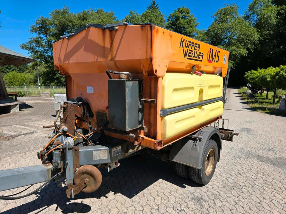 Küpper-Weisser IMS Salzstreuer Anhängesalzstreuer Streuautomat Salzsilo Anhänger Winterdienst für LKW Traktor Unimog Schmidt - Разбрасыватель песка/ Соли: фото 2 Küpper-Weisser IMS Salzstreuer Anhängesalzstreuer Streuautomat Salzsilo Anhänger Winterdienst für LKW Traktor Unimog Schmidt - Разбрасыватель песка/ Соли: фото 2