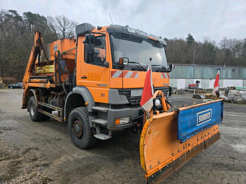 Mercedes-Benz Atego 1828 AK Absetzkipper Meiller Schmidt Schneepflug Küpper-Weisser Salzstreuer Allrad - Снегоуборочная машина: фото 4 Mercedes-Benz Atego 1828 AK Absetzkipper Meiller Schmidt Schneepflug Küpper-Weisser Salzstreuer Allrad - Снегоуборочная машина: фото 4