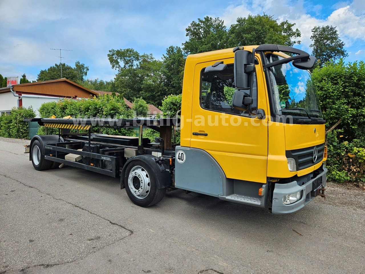 Mercedes-Benz Kamag * WBH 25 * Wiesel * Umsetzer * Sattelkupp. - Грузовик-контейнеровоз/ Сменный кузов: фото 2 Mercedes-Benz Kamag * WBH 25 * Wiesel * Umsetzer * Sattelkupp. - Грузовик-контейнеровоз/ Сменный кузов: фото 2