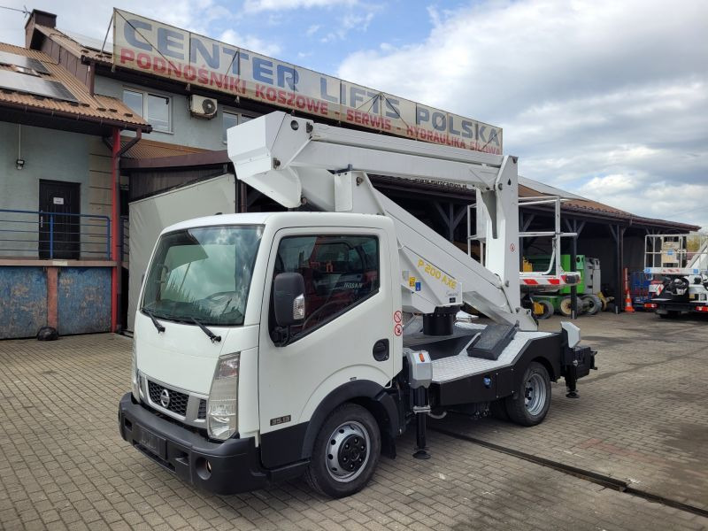 Nissan Cabstar NT400 podnośnik koszowy Palfinger P200 AXE boom lift bucket truck - Грузовик с подъемником: фото 1 Nissan Cabstar NT400 podnośnik koszowy Palfinger P200 AXE boom lift bucket truck - Грузовик с подъемником: фото 1
