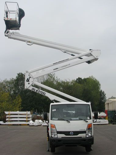 Oil&Steel Snake 2612 Plus podnośnik koszowy 26 m zamontowany na Nissan Cabstar - Грузовик с подъемником: фото 2 Oil&Steel Snake 2612 Plus podnośnik koszowy 26 m zamontowany na Nissan Cabstar - Грузовик с подъемником: фото 2