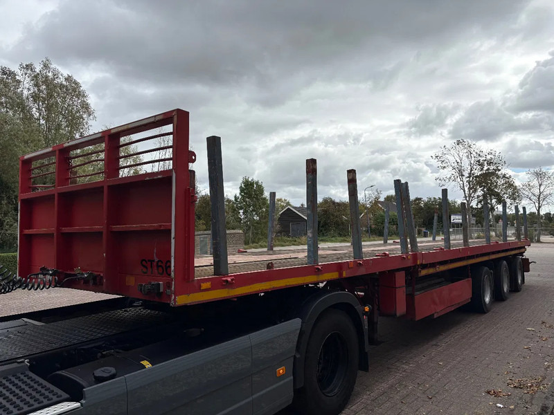 Nooteboom OVB - 48VV / 2x uitschuifbaar 2855cm / BPW ASSEN / 3x hydraulisch gestuurd / APK - TUV OKTOBER 2025 / - Полуприцеп бортовой/ Платформа: фото 2 Nooteboom OVB - 48VV / 2x uitschuifbaar 2855cm / BPW ASSEN / 3x hydraulisch gestuurd / APK - TUV OKTOBER 2025 / - Полуприцеп бортовой/ Платформа: фото 2